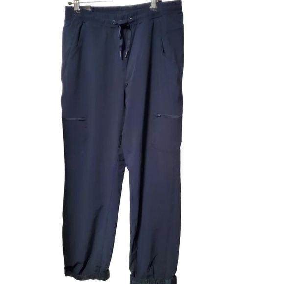 Eddie Bauer | Womens' Fleece-Lined Pull-On Pants | Navy Blue | NWT - Picture 6 of 8